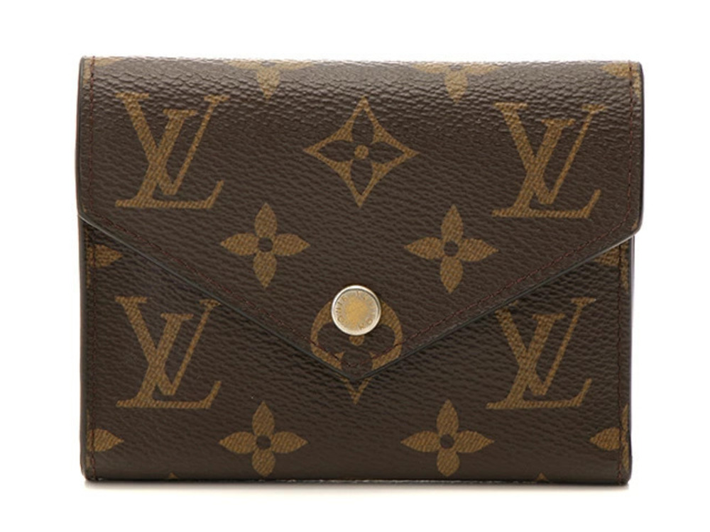 LOUIS VUITTON Tri fold Wallet Portefeuille Victorine Monogram